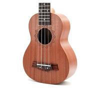 Professional Uke 21inch Sapele Ukulele Four String Guitar Portable Musical Instrument