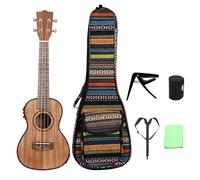 Professional Uke 24inch Ukulele And Sapele Guitar Professional Musical Instrument Portable(Set)