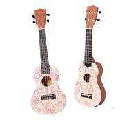 Professional Uke The Ukulele Is A Small Guitar Like Instrument With A Beautiful Appearance And A Variety Of Colors(23-Inch Sky Blue)