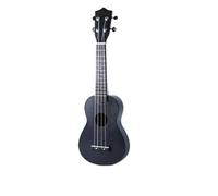 Professional Uke Ukulele beginner zero-based adult easy-to-learn instrument playing and singing small guitar(Black)