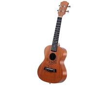 Professional Uke Ukulele For Beginners Solid Wood Guitar 23 Inch With Accessories(14)