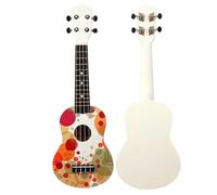 Professional Ukulele 21 Inch Ukulele Professional Beginner 4 Strings With Case Tuner Capo Strap Picks Practice Playing(Type2)