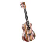 Professional Ukulele 23-inch 4-string Ukulele Guitar Technology Wood Panel Ukulele Small Guitar For Music Lovers (Color : A)