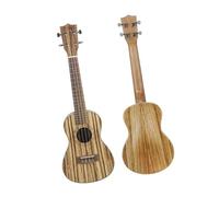 Professional Ukulele 23 Inch Zebrawood Ukulele Professional Beginner Four String Instrument