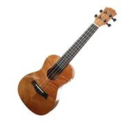 Professional Ukulele 23 Inche Concert Ukulele Mahogany Glossy Ukelele 4 Nylon Strings Acoustic Small Guitar