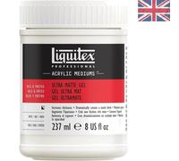 Professional Ultra Matte Gel Acrylic Medium 237ml | Smooth Finish for Artists