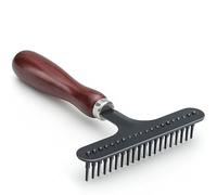 Professional Undercoat Rake, Deshedding Rake, Pet Hair Tangles Knots Grooming Brush, Universal Pet Knots Remover, Pet Detangling Brush with Non Slip Handle for Easy Carpet and Pet Tangles Removing