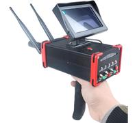 Professional Underground Metal Detector for Gold, Silver, Copper, and Precious Stones, 16 M Deep Long Range, 100 M Range, Ideal for Treasure Hunting and Archaeological Exploration