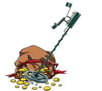 Professional Underground Metal Detector with High Accuracy and Sensitivity, IP68 Waterproof Search Coil for Treasure Hunting in Various Soil Types