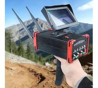 Professional Underground Metal Detector with Screen, 16M Deep Long Range 100M Detection for Gold Silver Copper Precious Stones