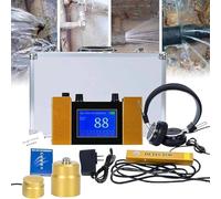Professional Underground Water Leak Detector,Accurate Positioning,Household Water Pipe Leakage Floor Heating Leak Detector,Pipeline Leak Detector with Headset,Stethoscope and Key