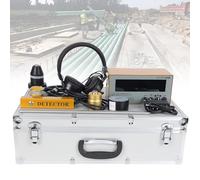 Professional Underground Water Leak Detector, Indoor and Outdoor Hot & Cold Water Plumbing Leak Detector with Headset and Adjustable 4 Gears, for Homes Commercial Places, Construction Sites,F999E