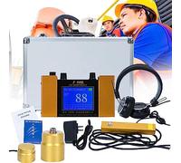 Professional Underground Water Leak Detector with Adjustable 4 Gears for Indoor and Outdoor Plumbing Leak Detection