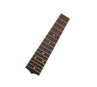 Professional Upgrade: Rose Wood Fingerboard with Brass Frets for 21 Inch Ukulele Ukulele Replacement Fingerboard Fretboard