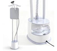 Professional Upright Clothes Steamer, Vertical and Horizontal Garment Steamer, 2000W Steamer with 38g/min Flow, 2.5L Tank 9 Steam, Fast Heating Steamer Clothing Fabric, Removes Creases Wrinkles