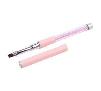 Professional Uv Gel Nail Art Tips Builder Brush Pen Tools PinkPractical design and Durable