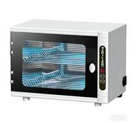 Professional UV Sterilizer Cabinet with Digital Timer Display, LED Sanitisation, White