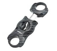 Professional V-Cut Cigar Cutter with Stainless Steel Blade, Ergonomic Plastic Guillotine Design, Precision Cutting for All Cigar Sizes, Portable for Home, Office & Travel Use (Type 2)