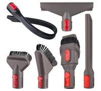 Professional Vacuum Attachment Kit for Dyson GEN5 G5 V15 V12 V11 V10 V8 V7 Detect Cyclone Torque Drive Absolute Animal Trigger Cordless Vacuum Accessories Flexible Crevice Tool Replacement Brush