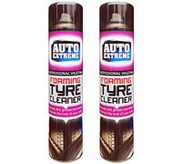 Professional Valeting Foaming Tyre Cleaner Spray - 2 x 650ml