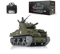 Professional Ver. Henglong 1/16 Customized TK7.0 M4A3 Sherman RC Tank 3898 360° FPV Barrel Recoil