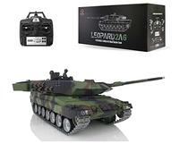 Professional Ver. Henglong 1/16 TK7.0 Customized Leopard 2A6 RC Tank 3889 Metal Truck FPV Recoil