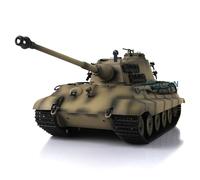 Professional Ver. Henglong FPV 1/16 TK7.0 Barrel Recoil Customized King Tiger RC Tank 3888A Metal