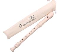 Professional Vertical Flute 8-Hole Soprano Recorder Clarinet Wood Bubble Instruments Height Flute Gift for Beginners Professional Higher Elevators