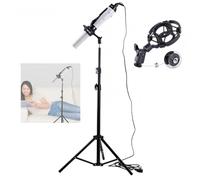 Professional Vertical Tripod, Terahertz Therapy Equipment Stand, Physical Therapy and Beauty Salon, Telescopic Tripod Equipped, Suitable for TDP Lamp, Infrared Heating Equipment