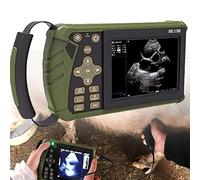 Professional Vet Ultrasound Machine, Portable Veterinary Handheld Scanner B-Ultra Sound with 3.5MHz Probe for Pig, Sheep, Goat, Dog Use