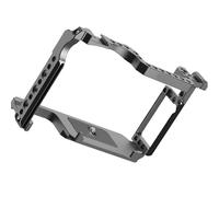Professional Video Cage for EOS5D2/5D3 Cameras with Expandable 1/4 and 3/8 Screw Hole for Upper Monitors Accessories Aluminium DSLR Camera Cage with Double Cold Shoe Mount