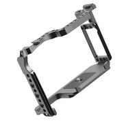 Professional Video Cage for EOS5d2 / 5d3 Cameras with Expandable 1 / 4and 3/8 Screw Hole for Top Handle Monitors Accessories Aluminum DSLR Camera Cage with Double Cold Shoe Mount