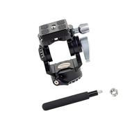 Professional Video Pan/tilt Head with Hydrostatic Damping, Allowing for Smooth Tilt From 80° to +90 Against Slip Tripod Handle