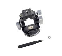 Professional Video Pan/tilt Head with Hydrostatic Damping, Allowing for Smooth Tilt From 80° to +90 Outdoor Firing Camera Mount
