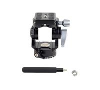 Professional Video Pan / Tilt Head with Hydrostatic Damping that allows a smooth tilt from 80° to +90° without the tripod grip slipping