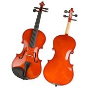 Professional Violin 4/4 1/2 3/4 1/4 Violin Set Bright Acoustic Violin Fiddle With For Beginner Student (Color : 4/4)