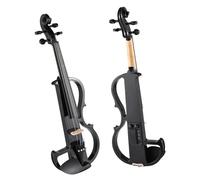 Professional Violin 4/4 Professional Silent Electric Violin Set With Hard Case Headphones Connecting Cables For Beginner