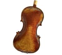 Professional Violin 4/4 Size Violin Solid Flamed Maple Back Spruce Top Hand Carved