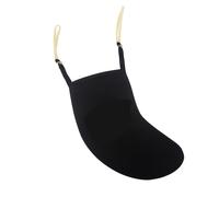 Professional violin accessories 1/16 1/8 1/4 1/2 3/4 4/4 Chin Rest Pad Violin Shoulder Pad Protector Instrument Musical Partner Accessories(Black,3/4-4/4)