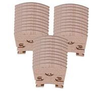 Professional Violin Accessories 30PCS Maple Violin Bridge For 4/4 3/4 1/2 1/4 Full Size Violin Parts Accessories (Color : 1-4)