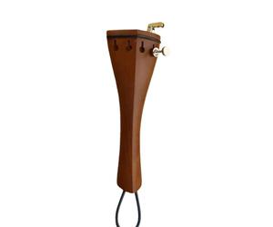 Professional Violin Accessories 6 Pcs Jujube Wood Violin Tailpiece Fixed Fine Tuner Tail Gut