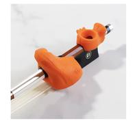 Professional violin accessories Violin Bow Grip Hand Shape Bow Grip Corrector Left And Right Hand Correction Aid For Beginners(Orange,A)