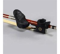 Professional violin accessories Violin Bow Gripper Hand Shape Bow Gripper Bow Holder Left And Right Hand Bowing Hand Shape Split Bow Gripper(Black)