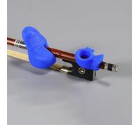 Professional violin accessories Violin Bow Gripper Hand Shape Bow Gripper Bow Holder Left And Right Hand Bowing Hand Shape Split Bow Gripper(Blue)