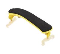 Professional Violin Accessories Violin Shoulder Rest Portable Pad Simple Handmade Rubber Hand-held Instrument Convenient Acrylic Accessories (Color : Yellow)
