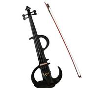 Professional Violin Black Electronic Violin Beginner Playing Stage Violin Instrument