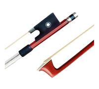 professional violin bow 4/4 3/4 1/2 1/4 1/8 Colorful Shell Violin Bow Brazilwood Stick Bow Violin Bow(4/4)