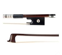 Professional Violin Bows Red Checkered Carbon Fiber Violin Bow Lace String Ebony Tailpiece Accessories(1-8)