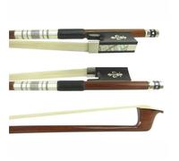 Professional Violin Bows Rosewood Violin Bow Ebony Tip Inlaid With Iris Pattern Fast Response