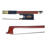 Professional Violin Bows Violin Bow With Round Shaft Lizard Skin Handle Black Horsehair And Ebony Pommel For Good Balance